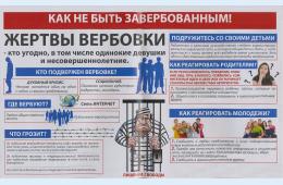 31.05.2024 Памятка &quot;Как не быть завербованным&quot; | Администрация муниципального округа город Партизанск Приморского края Официальный сайт