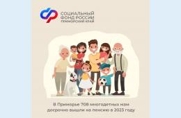 25.12.2023 2023.12.25  В Приморье более 700 многодетных мам досрочно вышли на пенсию  в 2023 году | Администрация муниципального округа город Партизанск Приморского края Официальный сайт