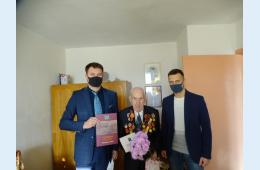 21.12.2021 Участника войны Данилу Терентьевича Мигунова поздравили с 94-летием | Администрация муниципального округа город Партизанск Приморского края Официальный сайт