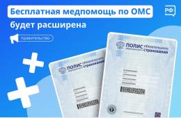 12.01.2024 Совсем скоро список бесплатных медицинских услуг по полису ОМС расширят. | Администрация муниципального округа город Партизанск Приморского края Официальный сайт