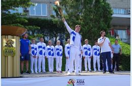 04.07.2022 В Партизанске зажгли Эстафету Огня   | Администрация муниципального округа город Партизанск Приморского края Официальный сайт