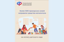 04.03.2024 2024.03.04  Более 1200 приморских семей направили средства материнского капитала на оплату детского сада | Администрация муниципального округа город Партизанск Приморского края Официальный сайт