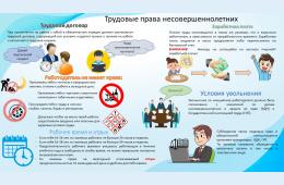 06.05.2024 Трудовые права несовершеннолетних | Администрация муниципального округа город Партизанск Приморского края Официальный сайт