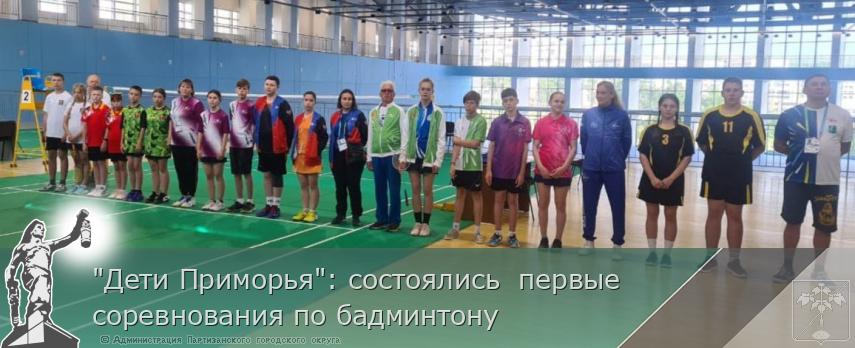 "Дети Приморья": состоялись первые соревнования по бадминтону | Администрация муниципального округа город Партизанск Приморского края Официальный сайт "Дети Приморья": состоялись первые соревнования по бадминтону | Администрация муниципального округа город Партизанск Приморского края Официальный сайт