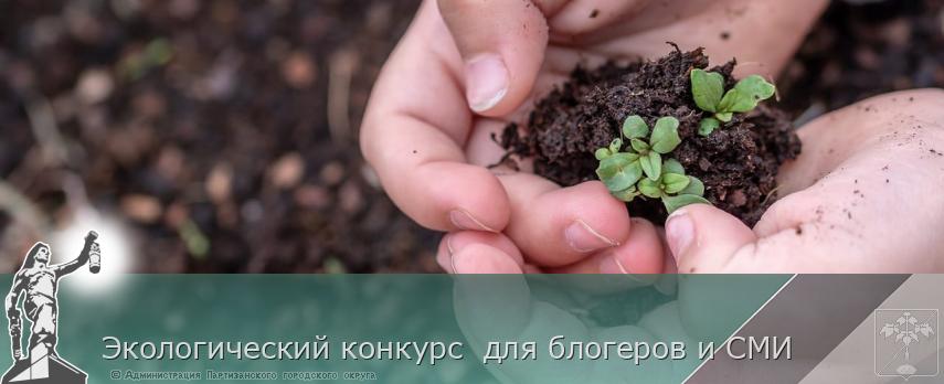 Экологический конкурс  для блогеров и СМИ  | Администрация муниципального округа город Партизанск Приморского края Официальный сайт