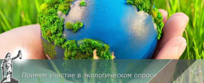 Примем участие в экологическом опросе | Администрация муниципального округа город Партизанск Приморского края Официальный сайт
