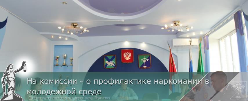 На комиссии - о профилактике наркомании в молодежной среде | Администрация муниципального округа город Партизанск Приморского края Официальный сайт