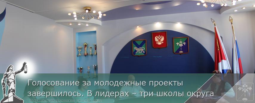 Голосование за молодежные проекты завершилось. В лидерах – три школы округа | Администрация муниципального округа город Партизанск Приморского края Официальный сайт